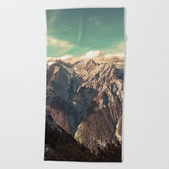 Alpine Magic Beach Towel