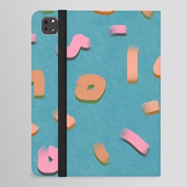 Color confetti pattern 7 iPad Folio Case