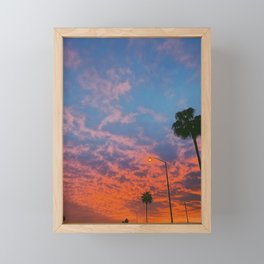 Florida Sunrise Framed Mini Art Print