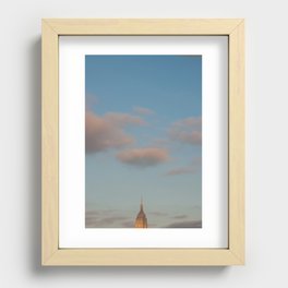 empire state building Recessed Framed Print
