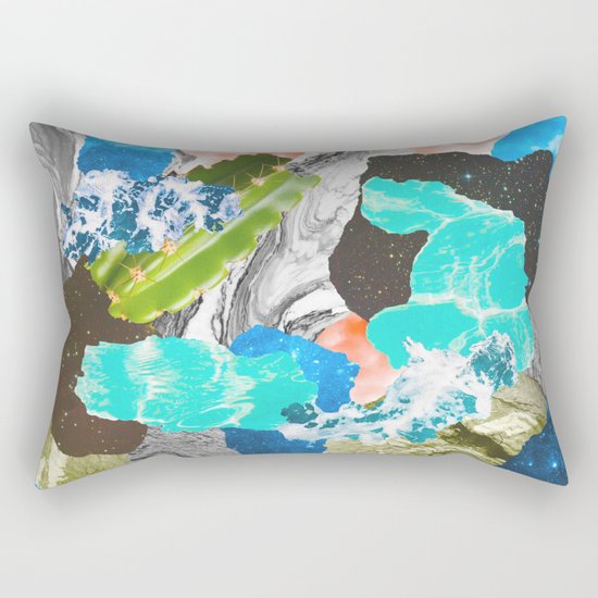 Layers of the Earth Rectangular Pillow