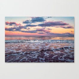 Ocean at Sunset Canvas Print