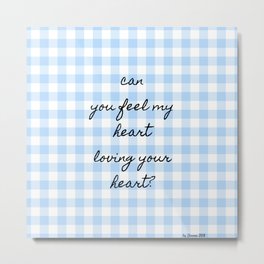 Your Heart  My Heart Metal Print | My, Allyouneedislove, Heart, Loveislove, Digital, Your, Black And White, Expecting, Typography, Engagement 