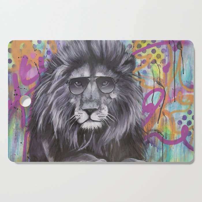 You can’t hide your lion eyes Cutting Board