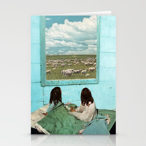 COUNT SHEEP by Beth Hoeckel Stationery Cards
