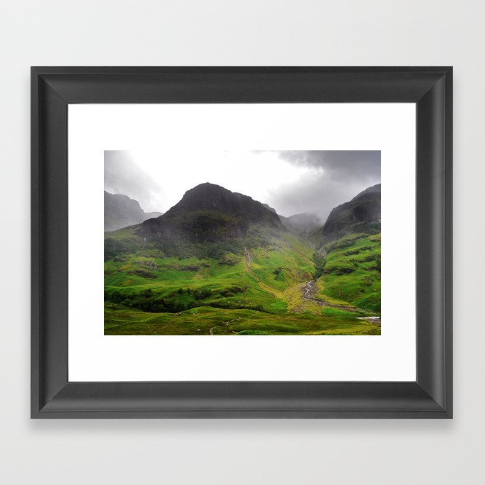 Scottish Highlands Framed Art Print