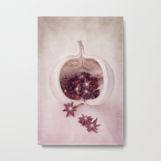 STAR ANISE Metal Print