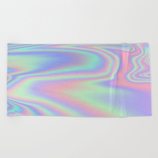 Iridescent Beach Towel