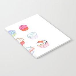 Colorful Muffins Notebook