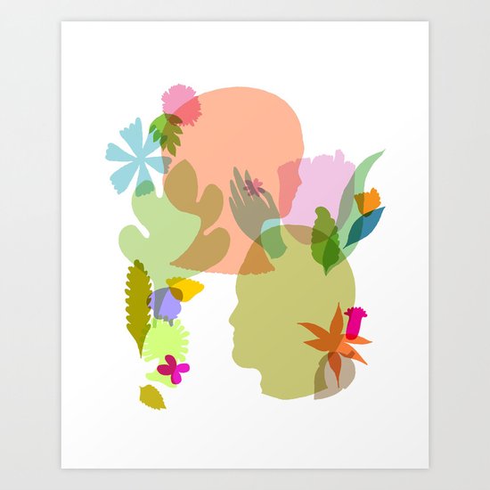 Botany Art Print