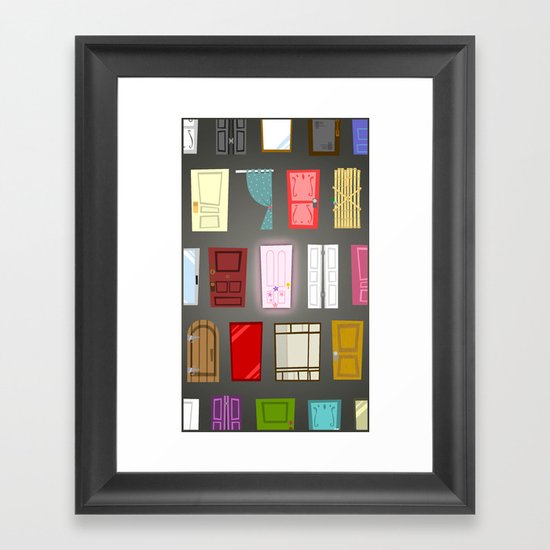 Doors Framed Art Print