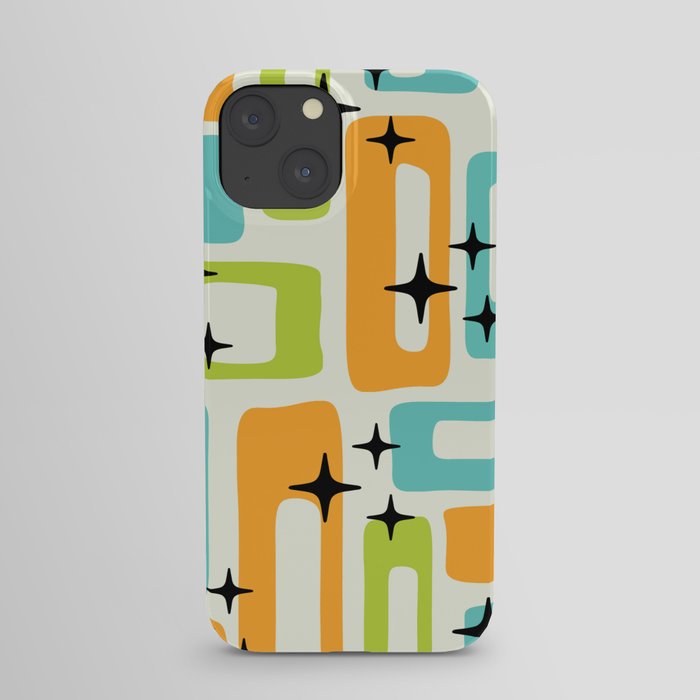 Mid Century Modern Scandinavian Pattern 245 iPhone Case