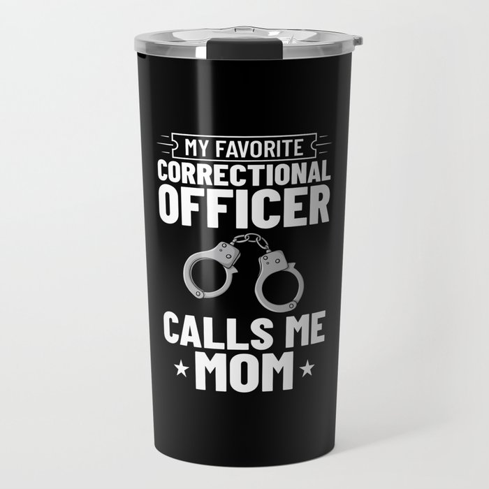 Correctional Officer Facility Flag Training Travel Mug