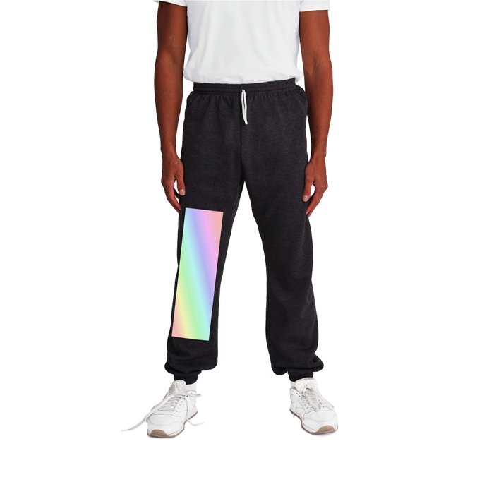 Pastel best sale rainbow sweatpants