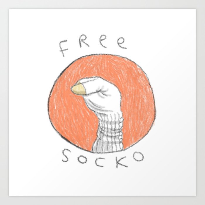 Free Socko Art Print
