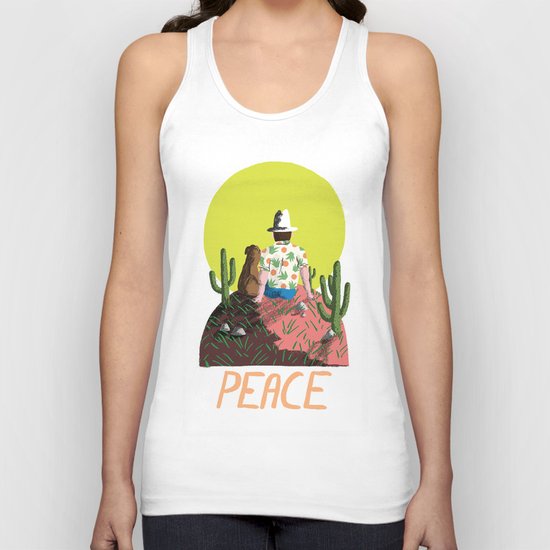 Peace Unisex Tank Top