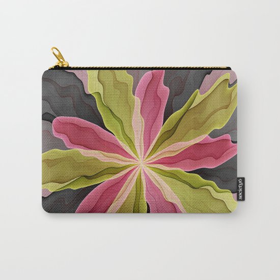 No Sadness, Joy, Fantasy Flower Carry-All Pouch