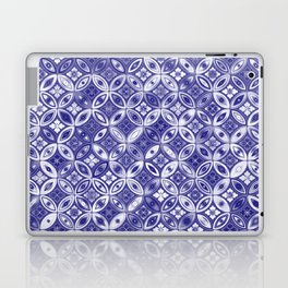 Ornate BLUE Prismatic Pattern. Laptop Skin