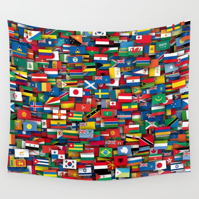 Flags discount and tapestries