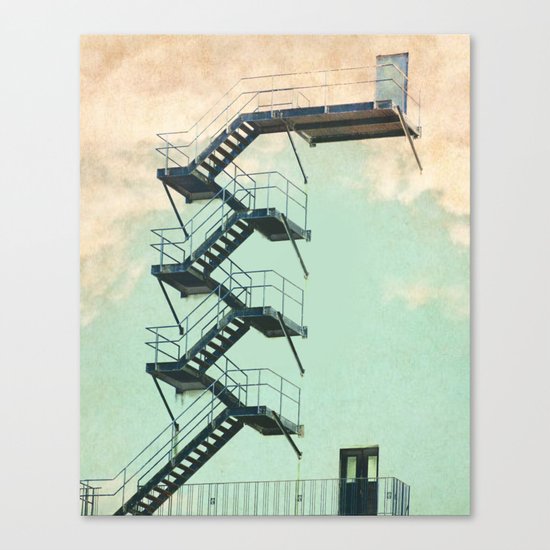 Stairway to the Clouds Canvas Print