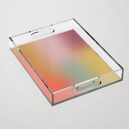 Blurry Colors v2 Acrylic Tray