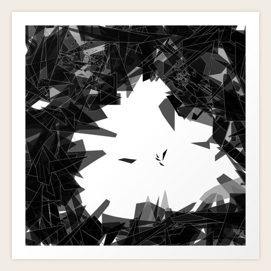 Falling In Art Print