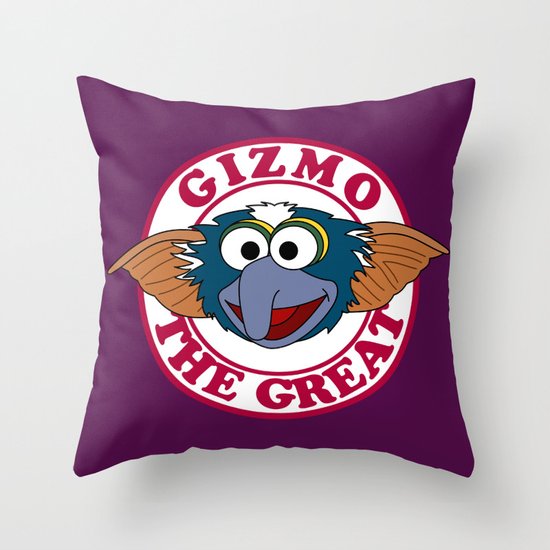 Gizmo the Great Throw Pillow