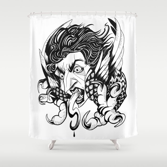 Harpy Shower Curtain