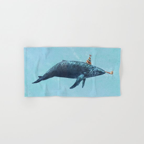 Party Whale Hand & Bath Towel
