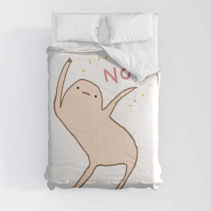 Honest Blob Says No Comforter