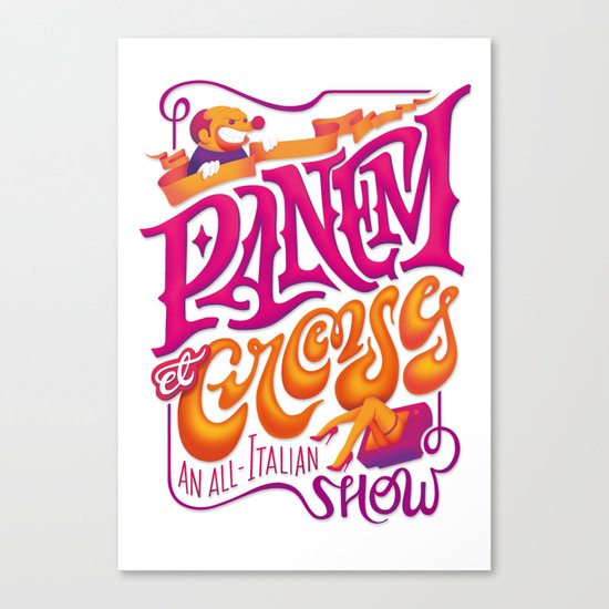 Panem et Circenses Canvas Print
