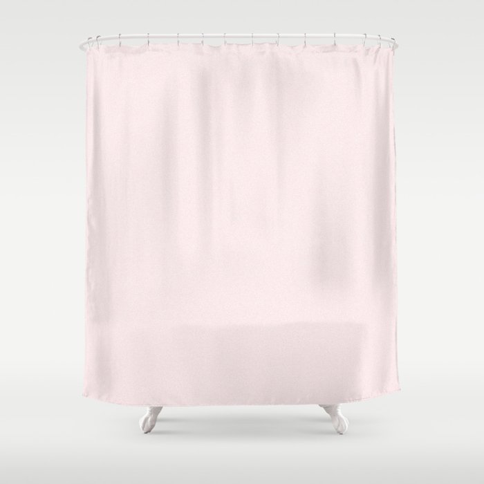 White And Light Pink Shower Curtain By, White And Pale Pink Shower Curtain