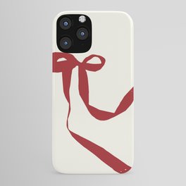 Red Bow iPhone Case