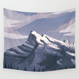 Mountain Light Wall Tapestry