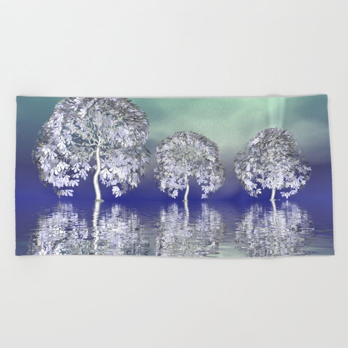 peaceful horizon -100- Beach Towel