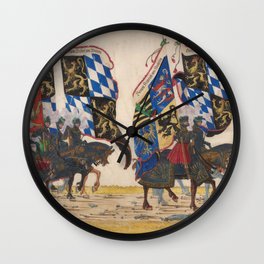 Albrecht Altdorfer (workshop) - The German Princes (1516) Wall Clock