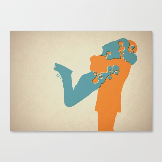 When Two Become One - Hug Canvas Print