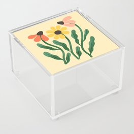 Brown Eyed Susans Flower Market Acrylic Box