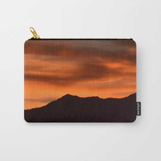 SW Orange Mountain Sunrise Carry-All Pouch