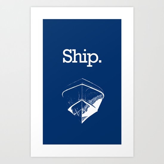 Ship Art Print