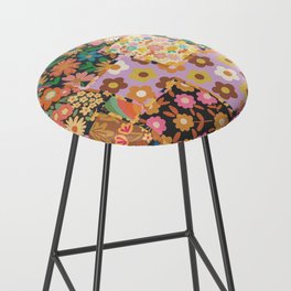 Hippie patchwork Bar Stool