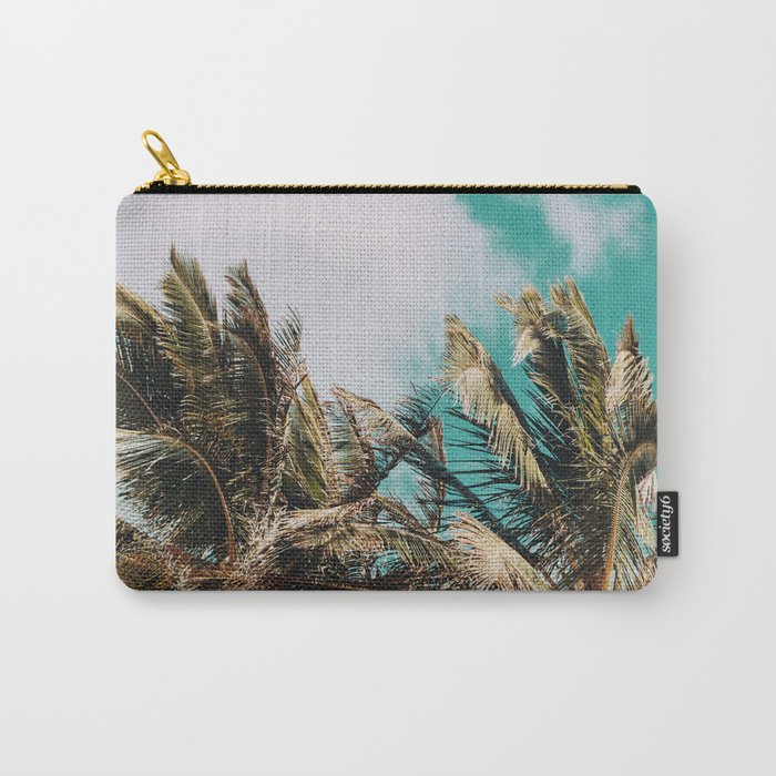 Palm Trees and Island Breeze Carry-All Pouch