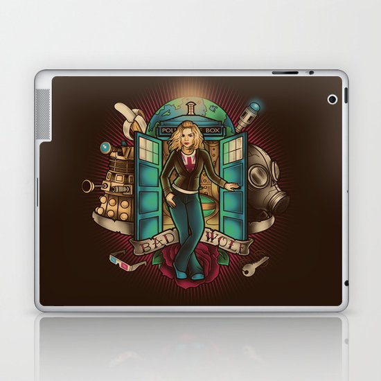 I am the Bad Wolf Laptop & iPad Skin