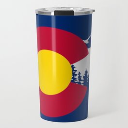 Colorado flag Travel Mug