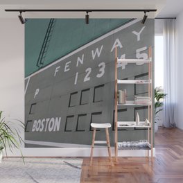 Fenwall -- Boston Fenway Park Wall, Green Monster, Red Sox Wall Mural