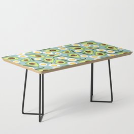 Cute Egg and Avocado Print Coffee Table