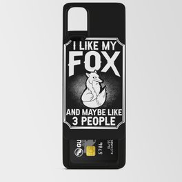 Red Foxes Fennec Fox Animal Funny Cute Android Card Case