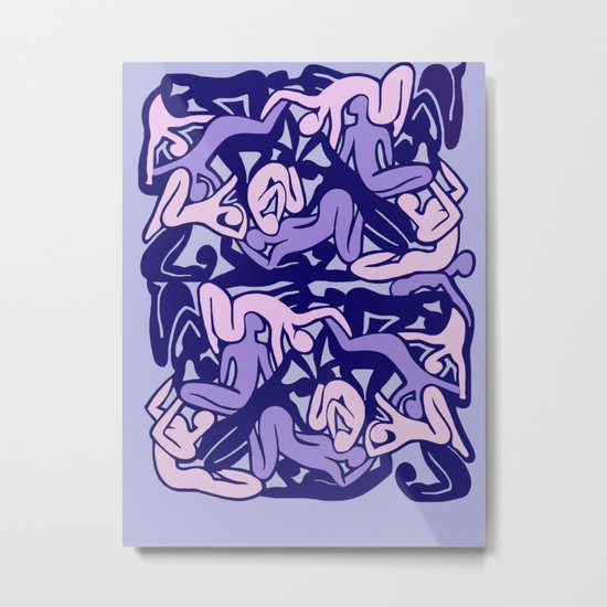 Human entity Metal Print