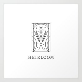 Heirloom Graphic Print Art Print