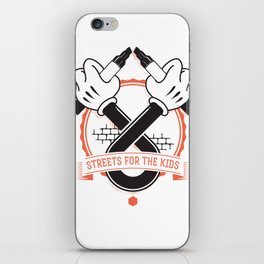 Streets For The Kids iPhone Skin